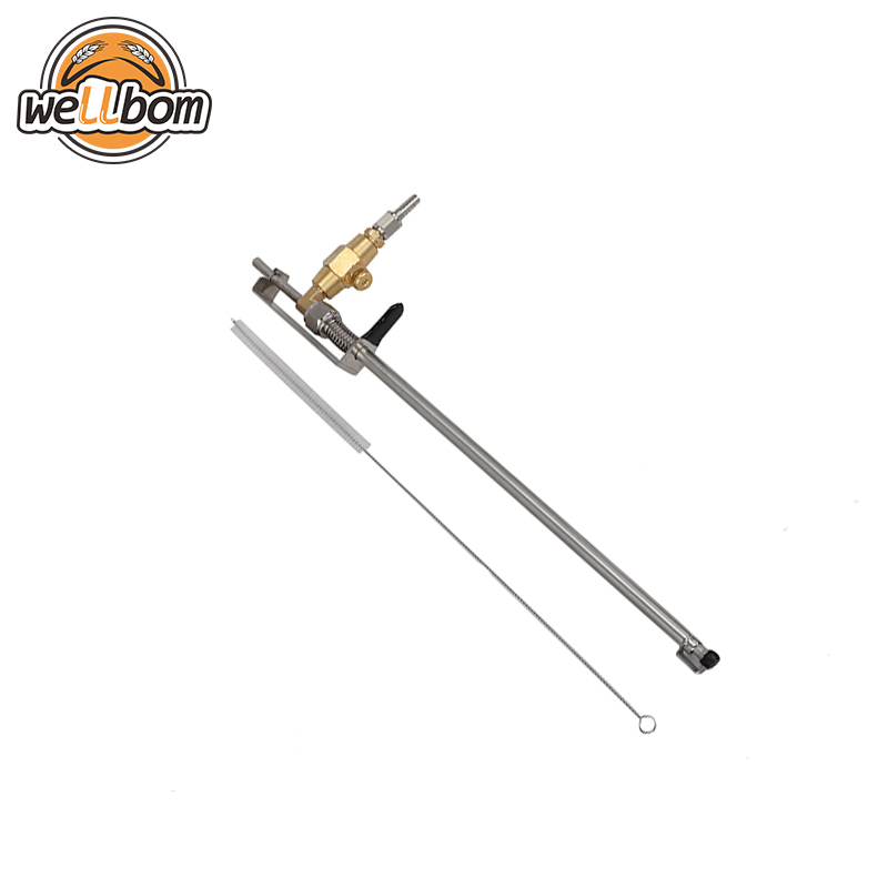 Stainless Steel Beer gun bottle filler Co2 Carbornation Kit Beer Dispense Home Making Beer